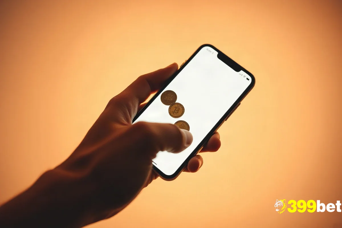 হাত থেকে হাতে সোনালী কয়েন স্থানান্তর, 399BET ডিপোজিট পদ্ধতির ধাপে ধাপে নির্দেশিকা বোঝায়।